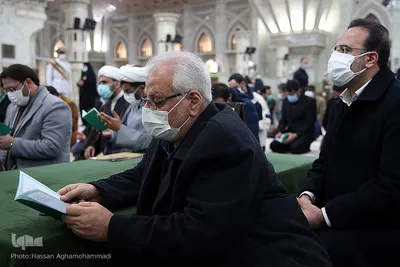 مراسم تجدید میثاق جامعه قرآنی با آرمانهای امام خمینی(ره)
