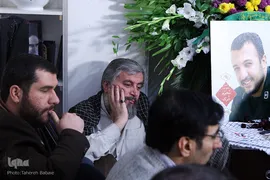 دیدار با خانواده شهید مدافع حرم محرم ترک