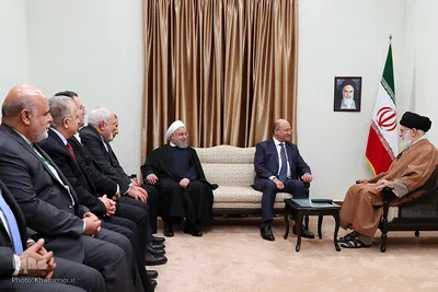 دیدار رئیس جمهوری عراق با رهبر انقلاب