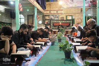 برگزاری کرسی تلاوت قرآن همزمان با ایام شهادت اباعبدالله‌الحسین(ع)‎ در ملایر