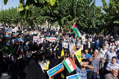 راهپیمایی «بشارت نصر» در اصفهان