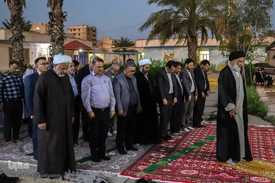 سفره افطار در جمع ایتام