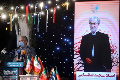 سخنرانی مجید انتظامی، آهنگساز برجسته سینمای دفاع مقدس