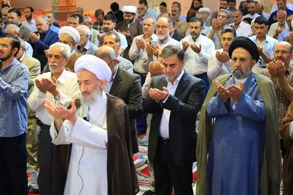 برپایی نماز عید سعید قربان در ساری