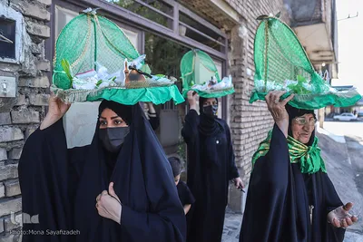 مراسم سينی حضرت قاسم(ع) در اهواز
