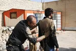 آیین «گل‌مالی» صبح عاشورا در فولادشهر اصفهان