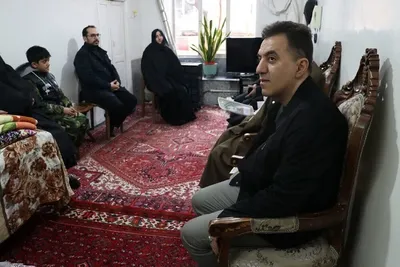 دیدار شهردار تبریز با خانواده شهیدان