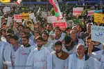 اجتماع ضدصهیونیستی مردم اصفهان در میدان امام حسین(ع)