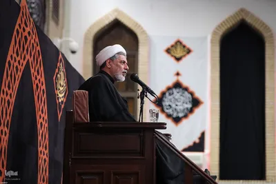 مراسم عزاداری شام غریبان در حسینیه امام خمینی(ره)