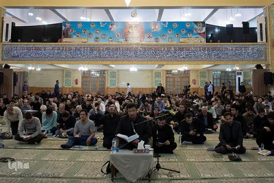 مراسم شب قدر در مسجدا دانشگاه تبریز