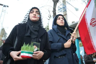 تحویل سال نو در گلزار شهدا