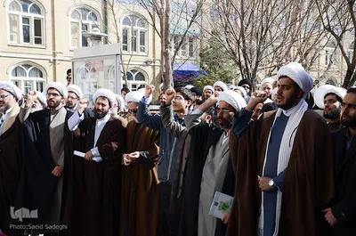 همایش حوزه های علمیه تبریز در حمایت از بیانیه گام دوم انقلاب