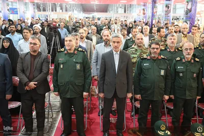 افتتاح دوازدهمین نمایشگاه ملی کتاب دفاع مقدس و مقاومت در همدان‎
