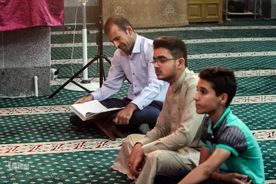 محفل انس با قرآن مسجد ابوالفضل العباس بهارستان 