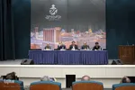 نشست خبری مدرسی فرماندار شهرستان یزد و اعلام برنامه‌های دهه فجر‎‎