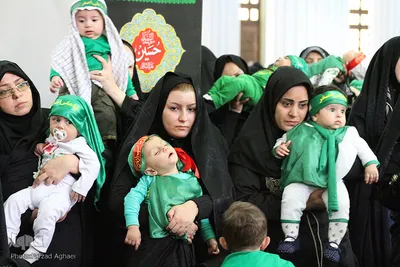 ​مراسم شیرخوراگان حسینی در تبریز
