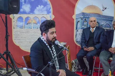 محفل شعر «قوافی الاقصی» در تبریز‎