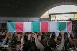 مراسم استقبال مردم شیراز از شهدای گمنام