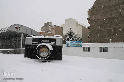 بارش اولین برف زمستان در تبریز‎‎