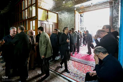 مراسم تشییع پیکر خادم‌القرآن عبدالرسول عبایی