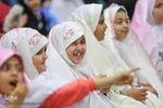 جشن بزرگ روزه‌اولی‌ها در جوار شهدا