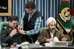 نشست خبری سردار زارع کمالی فرمانده سپاه الغدیر یزد‎‎