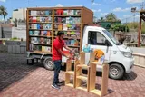 فعالیت ۷ کتابخانه سیار کانون پرورش فکری در همدان