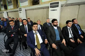 دیدار مسئولان نظام و سفرای کشورهای اسلامی با رهبر انقلاب