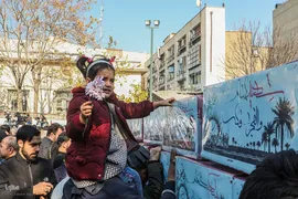 تشییع 280 شهید گمنام همزمان با سالروز شهادت حضرت زهرا در کشور