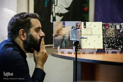 نشست خبری ششمین سوگواره عاشورایی عکس و پوستر هیات
