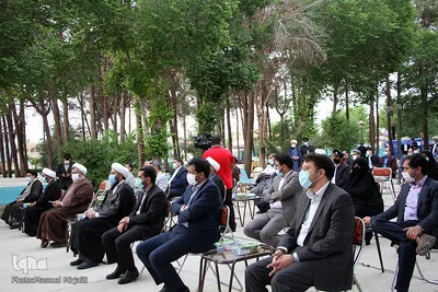 کلنگ زنی طرح توسعه امامزاده سید جعفر محمد (ع) یزد با حضور رییس سازمان اوقاف کشور‎