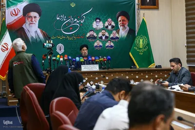 نشست خبری مراسم بزرگداشت شهدای خدمت