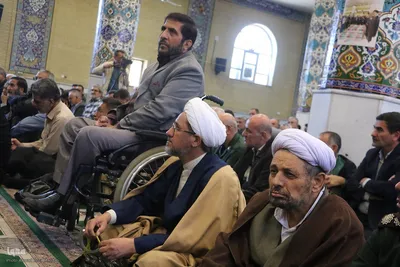 مراسم گرامیداشت چهلمین روز شهادت مدافعان امنیت مرودشت