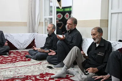 عزاداری سوم شهادت امام حسین(ع) در بازار تبریز‎