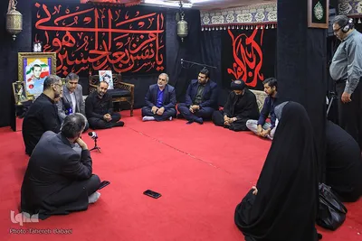 دیدار جامعه قرآنی با خانواده شهید عبدالله مداح