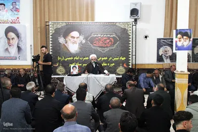  مراسم بزرگداشت سالروز ارتحال امام خمینی(ره) و گرامیداشت قیام خونین ۱۵ خرداد در روستای نقدوز اهر
