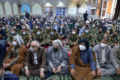 مراسم بزرگداشت آیت‌الله موسوی در اهواز