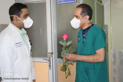 تجلیل از کادر پزشکی بیمارستان نمازی شیراز