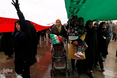 راهپیمایی یوم الله ۲۲ بهمن در قزوین
