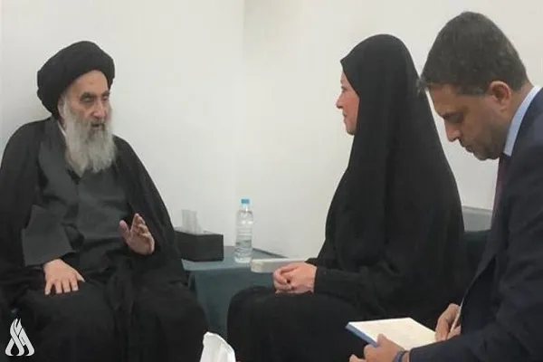 بلاسخارت: السيد السيستاني يؤكد على التعايش السلمي لجميع المكونات في العراق