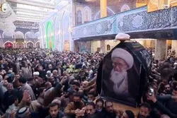 Ayatollah Safi Golpayegani in Kerbela beigesetzt + Video