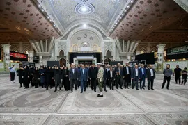 مراسم تجدید میثاق جهادگران جهاددانشگاهی با آرمان‌های امام راحل(ره)
