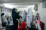 لحظه افطار در مساجد 