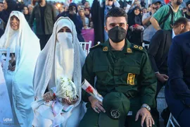 جشن زوج‌های جان‌فدا در تهران