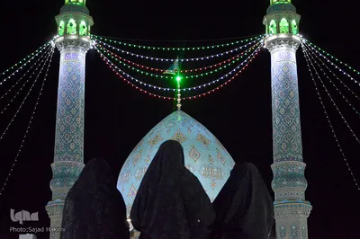 حال و هوای مسجد مقدس جمکران در آخرین شب دهه مهدویت