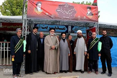 افتتاح خیمیه معرفت و طرح شمیم حسینی در شیراز