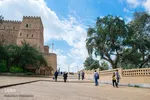 محوطه باستانی کاخ آپادانا و قلعه شاهی در شهرستان شوش