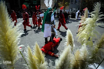 مراسم تعزیه خوانی روز عاشورا در تهران