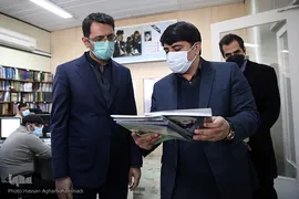 بازدید محمدجعفر کبیری، معاون امور تعاون وزارت تعاون، کار و رفاه اجتماعی از ایکنا