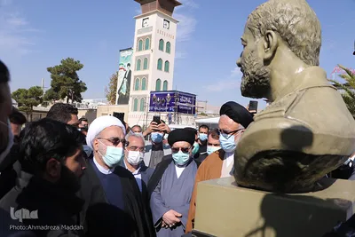 آیین رونمایی از سردیس سرلشکر پاسدار شهید حاج رسول استوار محمودآبادی‎‎
